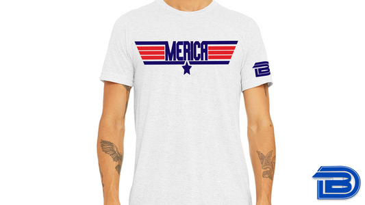 'Merica Top Gun Themed Shirt